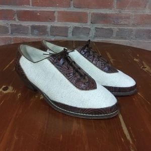 Tictactoes | Vtg. Leather Colorblocked Shoes